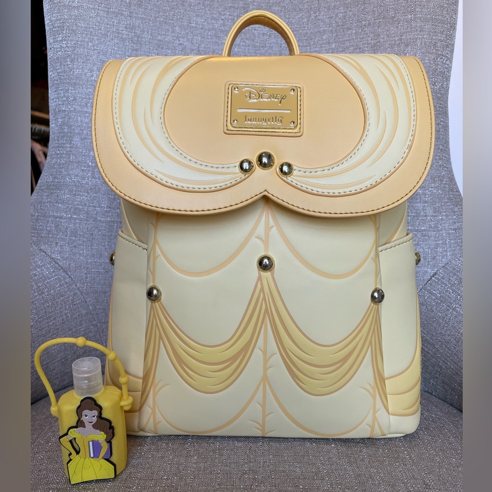 Loungefly Disney Belle Beauty & the Beast Yellow Dress Backpack